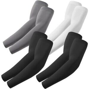 Arm Sleeves, Cooling UV Sun Protection Sports Compression for Men/Women